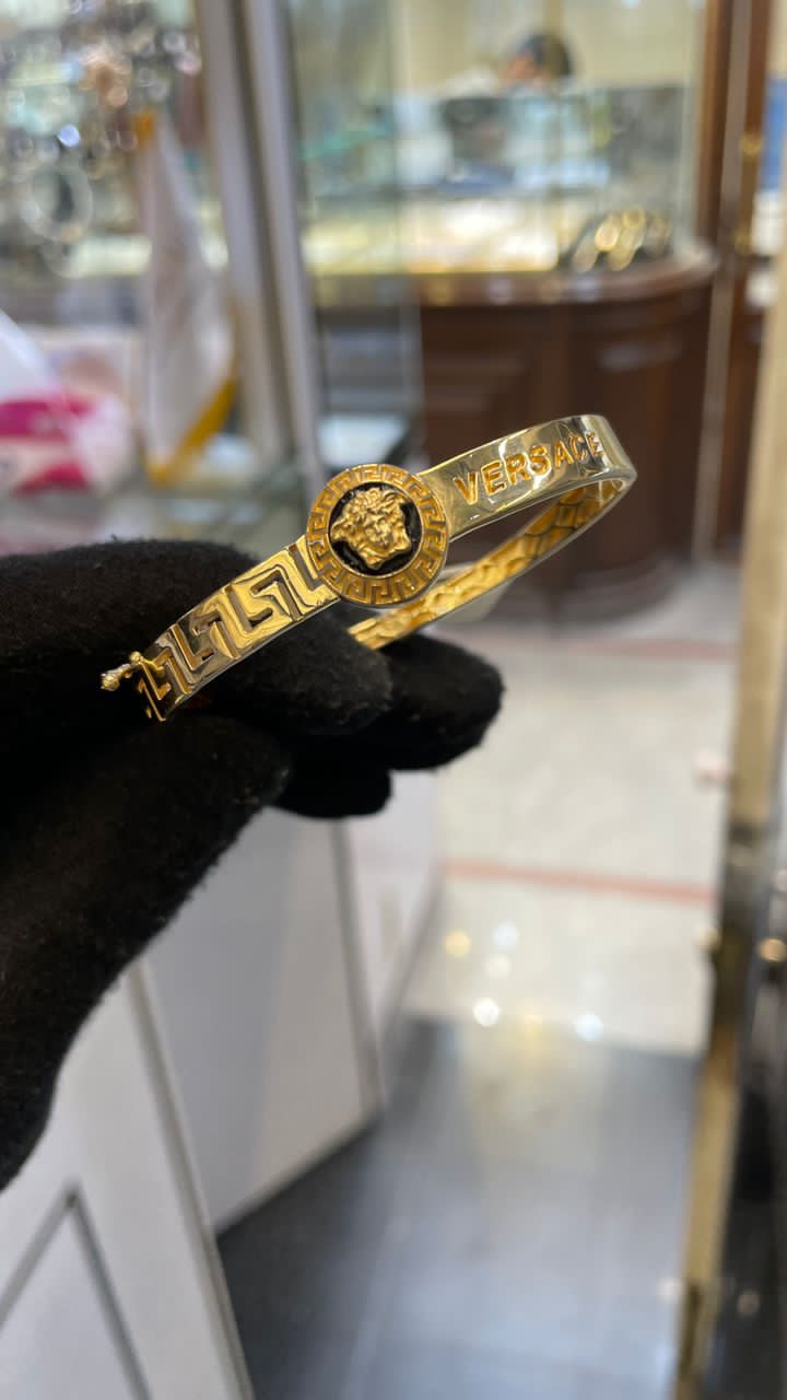 دستبند طلا ۱۸عیار مدل برند