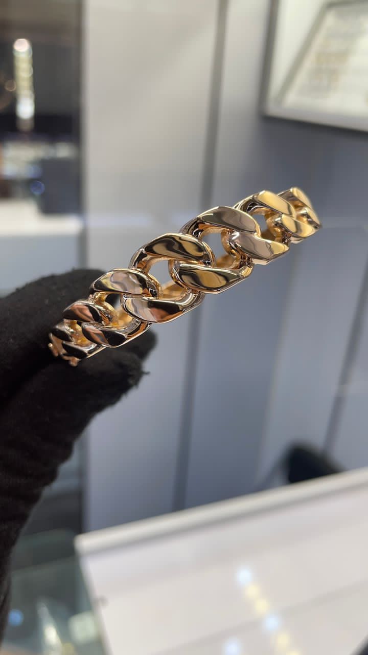 دستبند طلا ۱۸عیار مدل نیلی