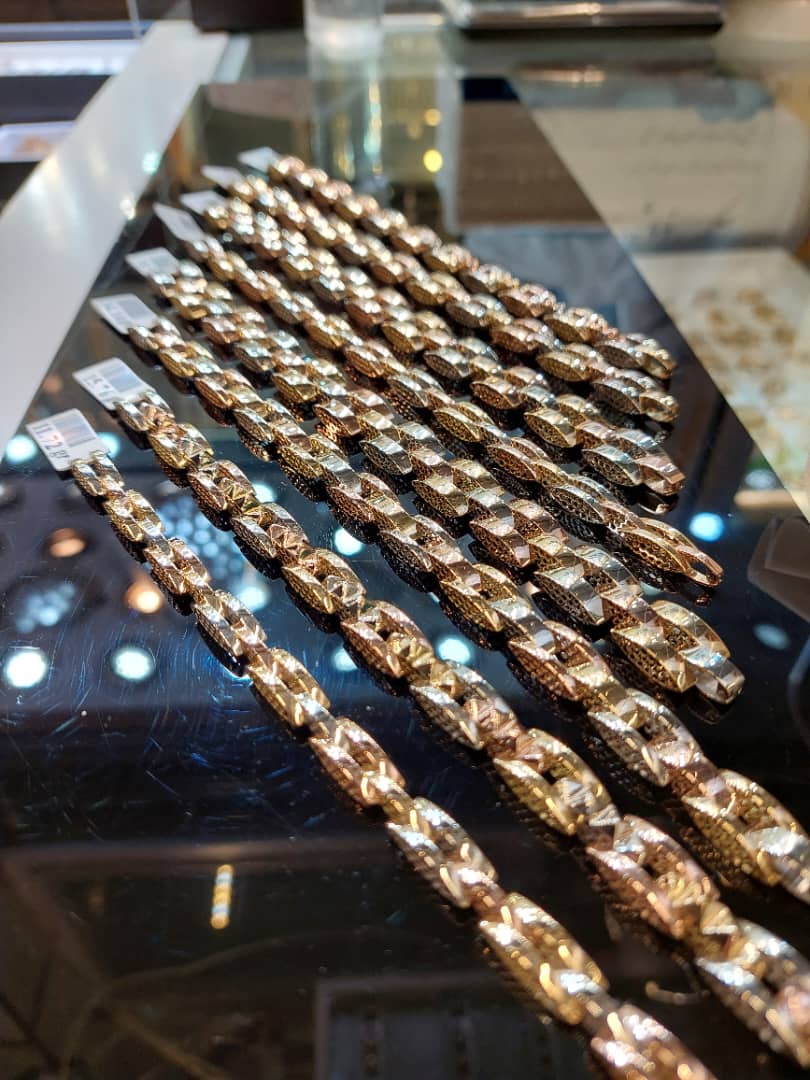 دستبند طلا ۱۸عیار مدل رولکس پرو